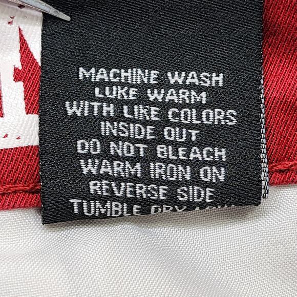 V.I.P. Jeans Women 5/6 Red Low Rise Skinny Ankle Stretch Denim Casual Rocker - Picture 7 of 12